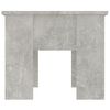 vidaXL Coffee Table Concrete Grey 79x49x41 cm Engineered Wood