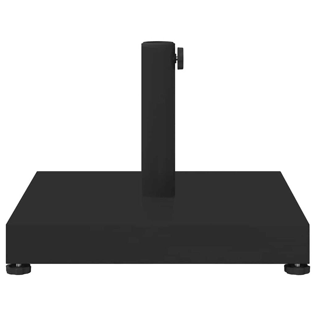 vidaXL Outdoor Umbrella Bases Black 45 x 45 x 31.5 cm Steel, Concrete