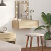 vidaXL Dressing Table Brown 60 x 40 x 70 cm Engineered wood