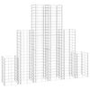 vidaXL 6 Piece Gabion Set Galvanised Wire