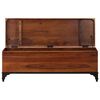 vidaXL Storage Trunk 110x35x41 cm Solid Acacia Wood