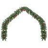 vidaXL Christmas Garland Decorated with Baubles 10 m