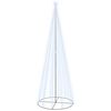 vidaXL Christmas Cone Tree Cold White 732 LEDs 160x500 cm