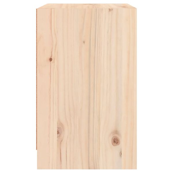 vidaXL Bedside Cabinets 2 pcs 40x31x50 cm Solid Pinewood