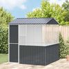 vidaXL Bird Cage Anthracite 215 x 209 x 230 cm Galvanised Steel