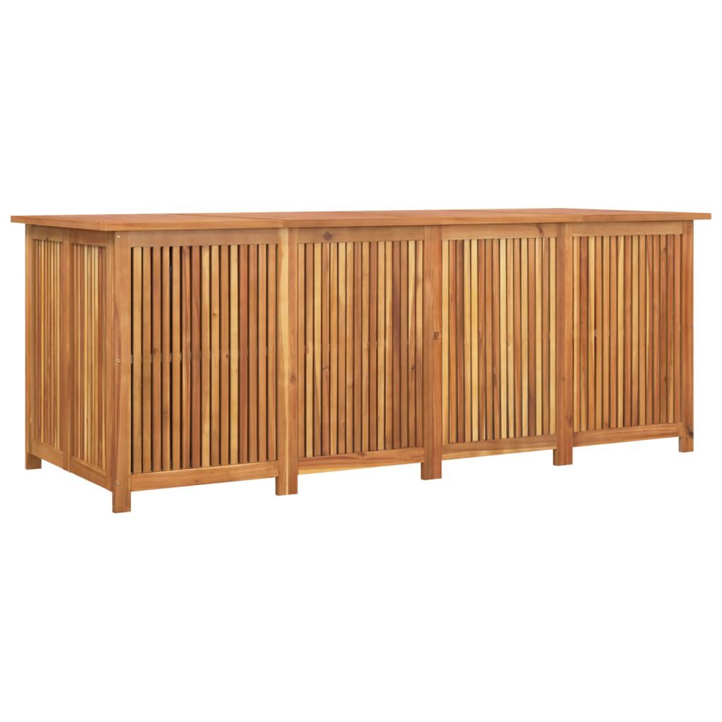 vidaXL Garden Storage Box 200x80x75 cm Solid Wood Acacia