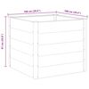 vidaXL Garden Raised Bed WPC 100x100x91 cm Grey