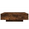 vidaXL Coffee Table Smoked Oak 100x100x31 cm Engineered Wood