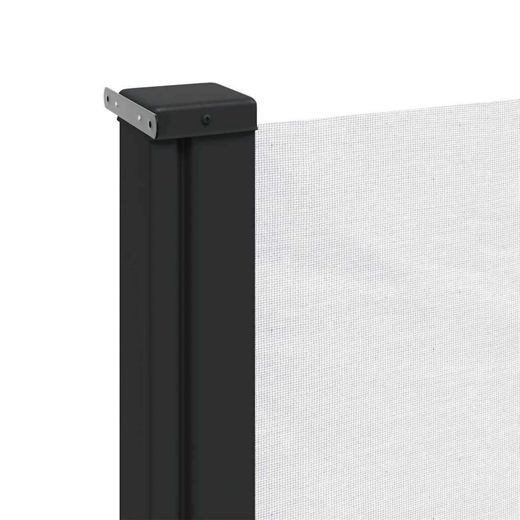 vidaXL Retractable Side Awning White 170x300 cm