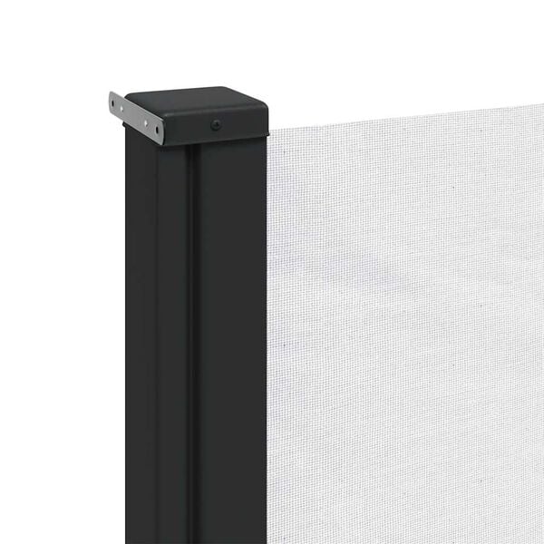 vidaXL Retractable Side Awning White 170x300 cm