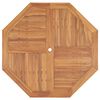 vidaXL Garden Dining Table 110x110x75 cm Solid Wood Teak