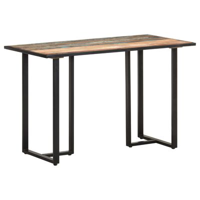 vidaXL Dining Table 120 cm Solid Reclaimed Wood