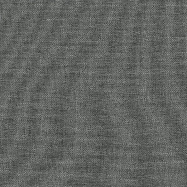 vidaXL 2 Piece Sofa Set Dark Grey Fabric