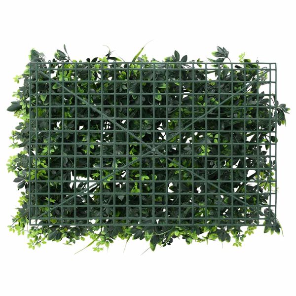 &nbsp;vidaXL Artificial Leaf Fence&nbsp;24 pcs Green 40x60 cm