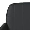 vidaXL Bench Black 107x80x81 cm Faux Leather
