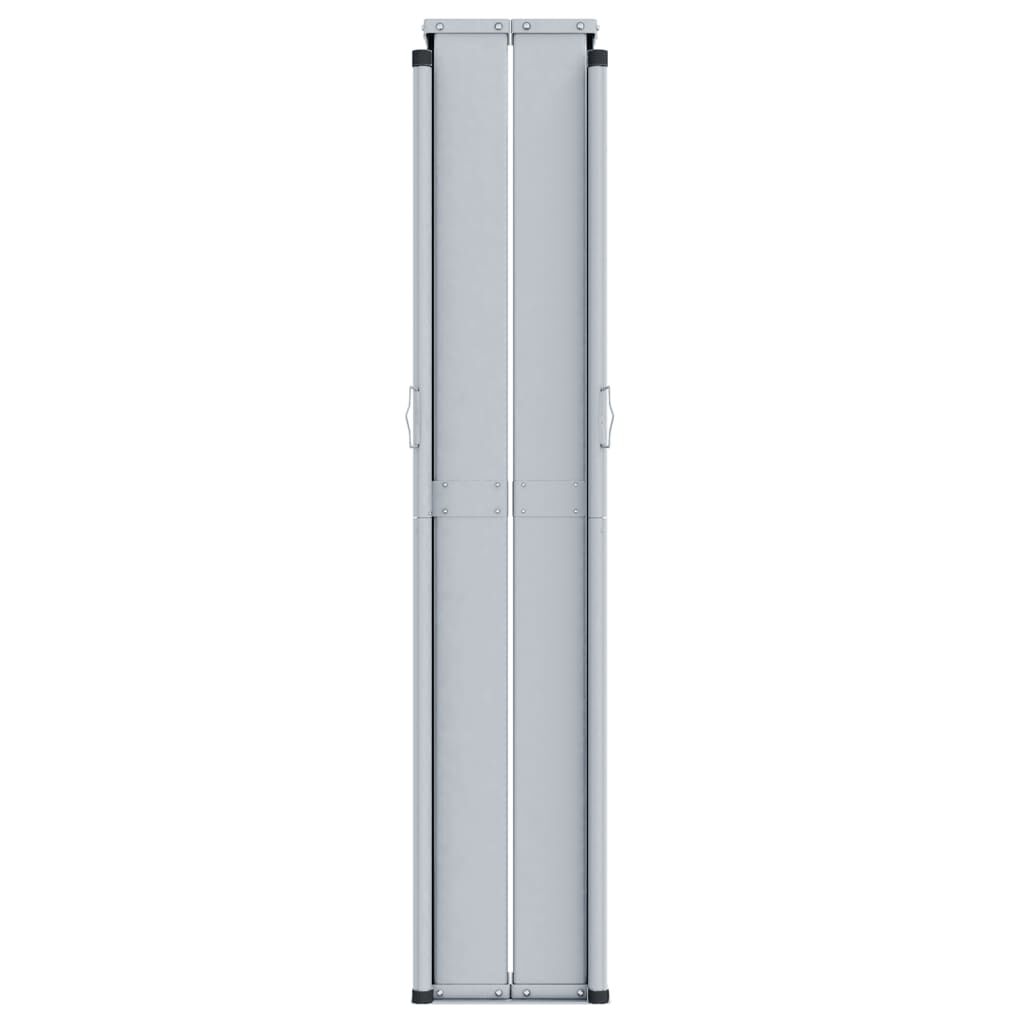 vidaXL Retractable Side Awning Black 160x1000 cm