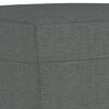 vidaXL Footstool Dark Grey 60x50x41 cm Fabric