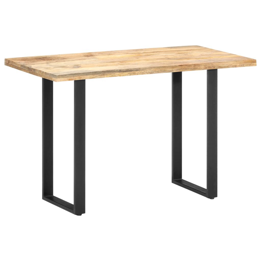 vidaXL Dining Table 120x60x76 cm Solid Mango Wood