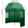 vidaXL Fishing Umbrella Green 300x240 cm