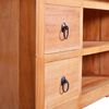 vidaXL TV Cabinet 100x40x45 cm Solid Mahogany Wood