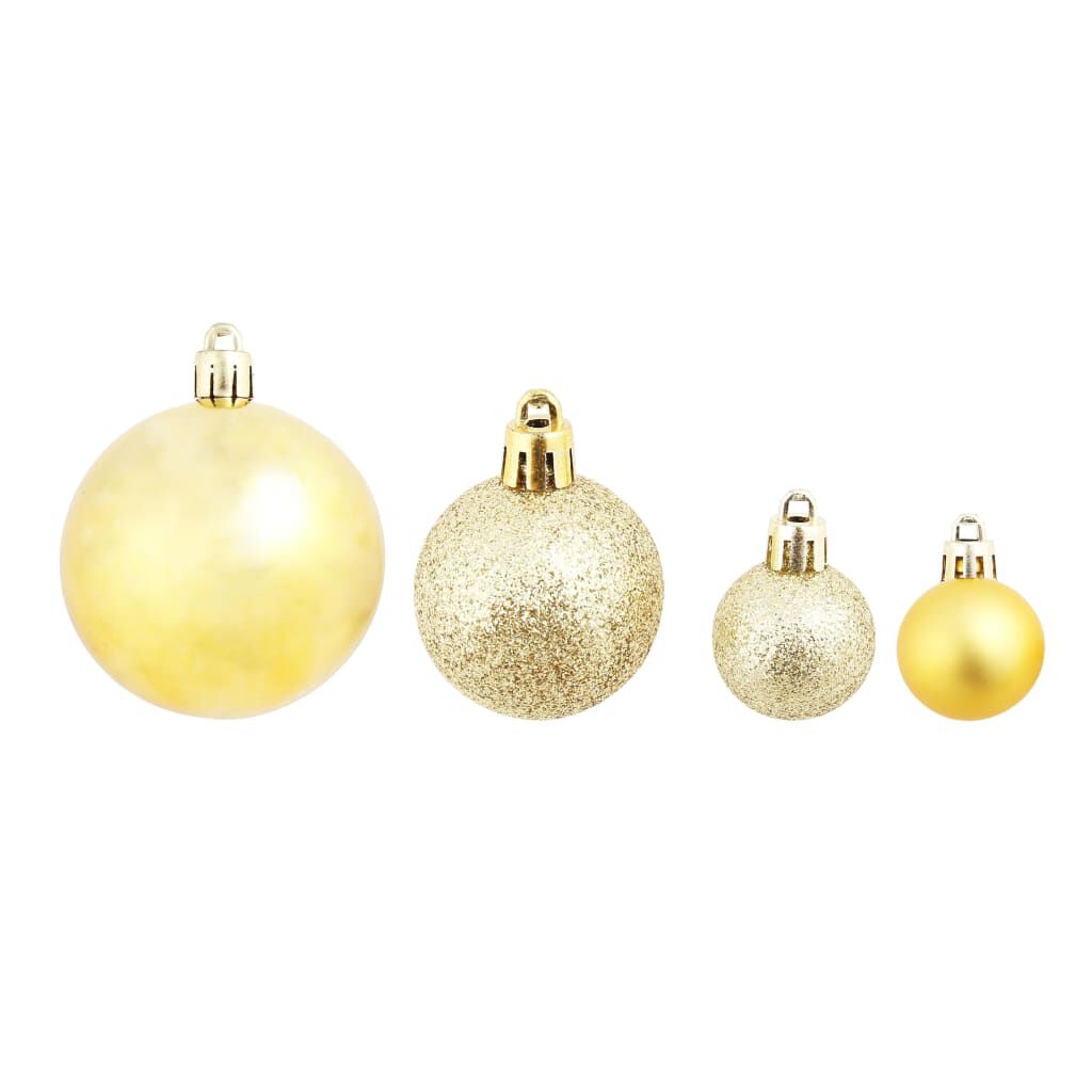 Christmas Balls 100 pcs Red/Gold/Green