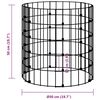 vidaXL Garden Composter Ø50x50 cm Galvanised Steel
