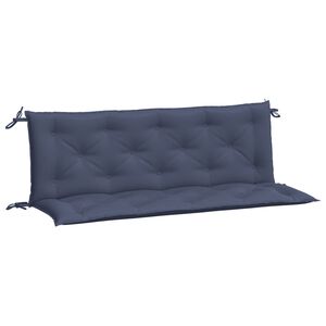 vidaXL Garden Bench Cushions 2 pcs Navy Blue 150x50x7 cm Oxford Fabric