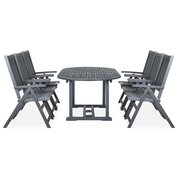 vidaXL 5 Piece Garden Dining Set Solid Wood Acacia