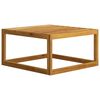 vidaXL 7 Piece Garden Lounge Set with Cushion Solid Acacia Wood