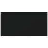 vidaXL Bookshelf Boards 4 pcs Black 100x50x1.5 cm Engineered Wood