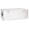 vidaXL Storage Box Silver 80x39x30 cm Aluminium