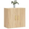 vidaXL Wall Cabinet Sonoma Oak 60x31x60 cm Engineered Wood