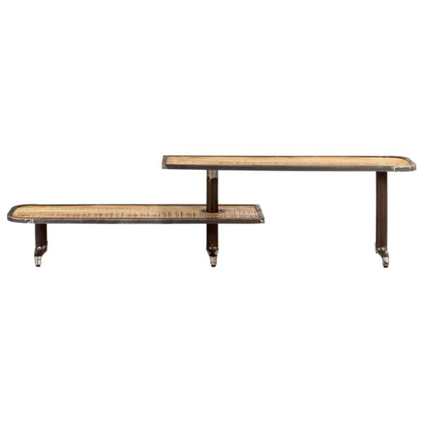 vidaXL TV Cabinet 160x30x40 cm Solid Mango Wood