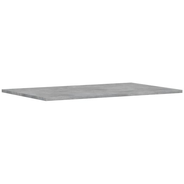 vidaXL Bookshelf Boards 8 pcs Concrete Grey 80x50x1.5 cm Engineered Wood