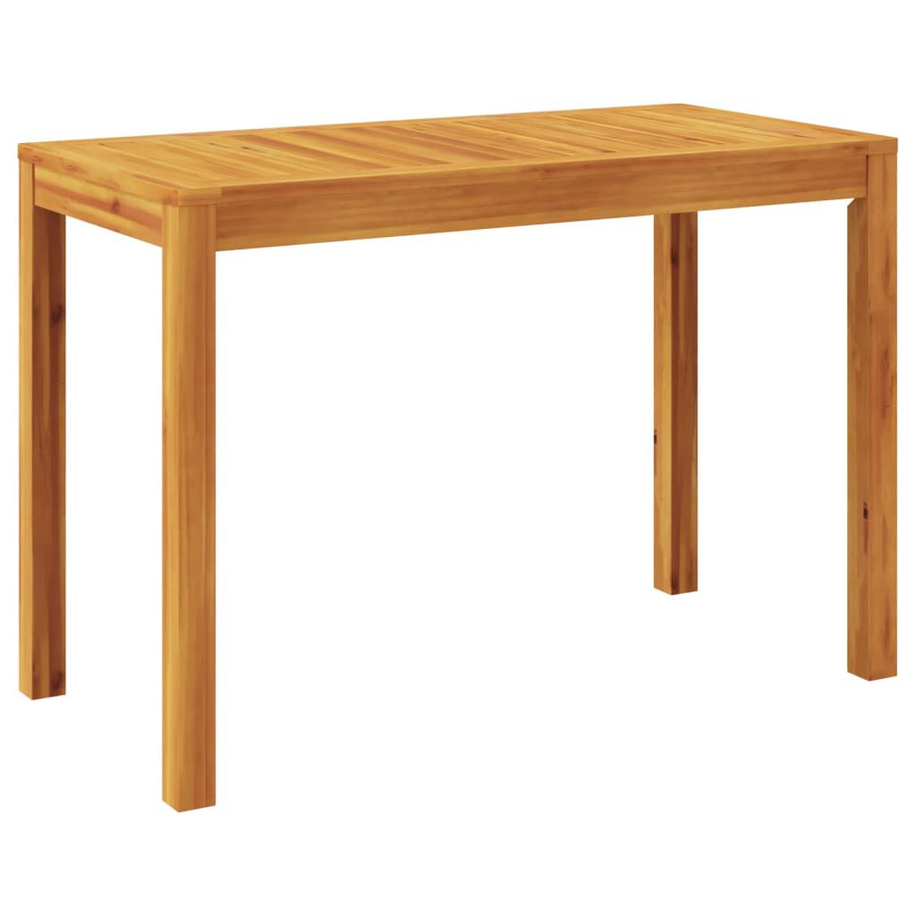 vidaXL 7 Piece Garden Dining Set Solid Acacia Wood Foldable