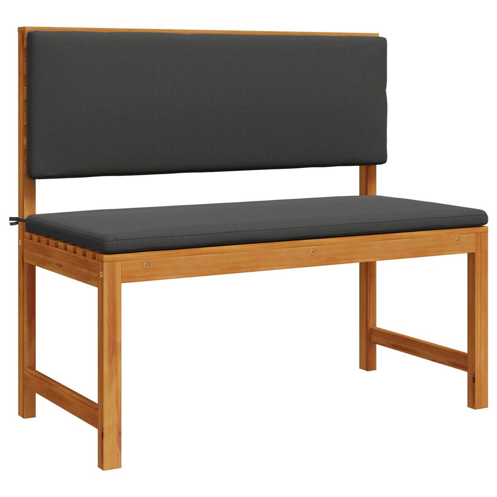 vidaXL Garden Bench Brown 100 x 50 x 91cm Solid Acacia wood