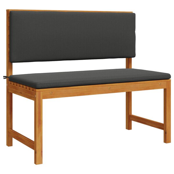 vidaXL Garden Bench Brown 100 x 50 x 91cm Solid Acacia wood