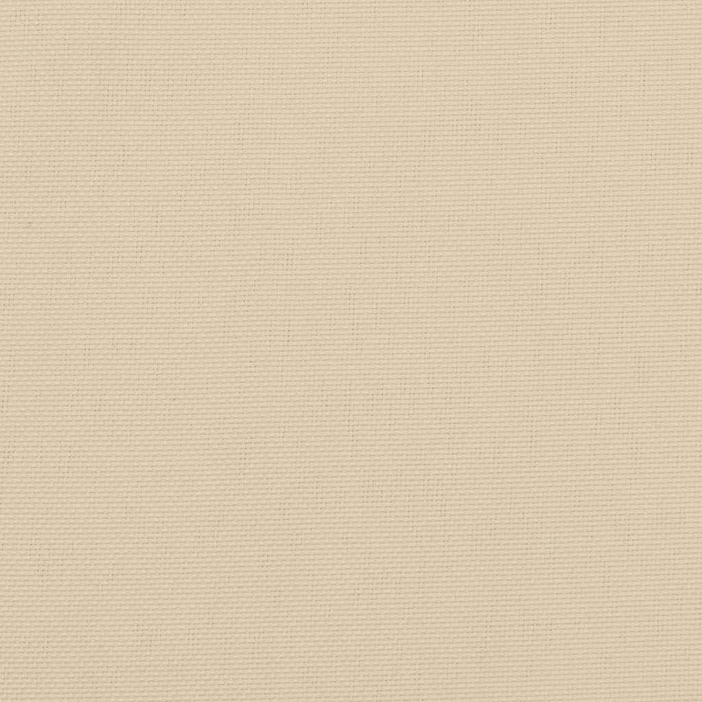 vidaXL Deck Chair Cushion Beige (75+105)x50x4 cm