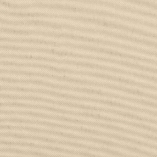 vidaXL Deck Chair Cushion Beige (75+105)x50x4 cm
