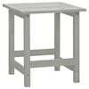 vidaXL Garden Adirondack Chair with Table Solid Fir Wood Grey