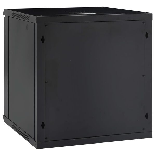 vidaXL 12U Wall Mounted Network Cabinet 19 IP20 600x600x640 mm
