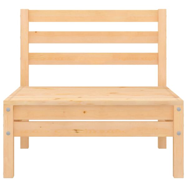 vidaXL 4 Piece Garden Lounge Set Solid Pinewood
