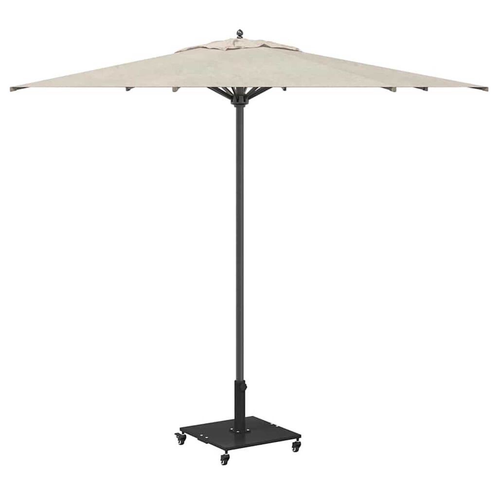 vidaXL Outdoor Umbrella Bases Black 45 x 45 x 31.5 cm Steel