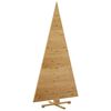 vidaXL Christmas Trees with Stand Brown 210 cm Solid pine wood