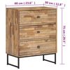 vidaXL Sideboard Reclaimed Teak Wood 60x30x75 cm