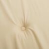 vidaXL Garden Chair Cushions 2 pcs Beige 50x50x4 cm Oxford Fabric