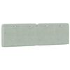 vidaXL Headboard Cushion Light Grey 152 cm Velvet