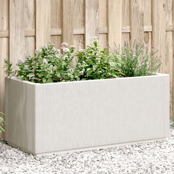 vidaXL Garden Planter Anthracite 36 x 36 x 35 cm Polypropylene