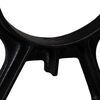 vidaXL Bench Legs 2 pcs O-Frame Cast Iron