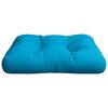 vidaXL Pallet Cushion Blue 50x50x12 cm Fabric